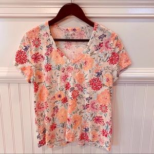 Loft Vintage Soft Flora T-shirt